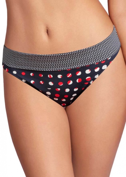 Amalfi bikini trosa bl/prickig