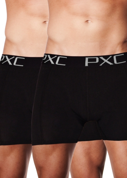 Bambu Boxerkalsonger Frej boxer bambu 2-pack svart svarta PXC Underwear
