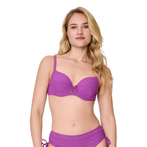 Sparkling grape bikini topp �verdel lila LingaDore badkl�der