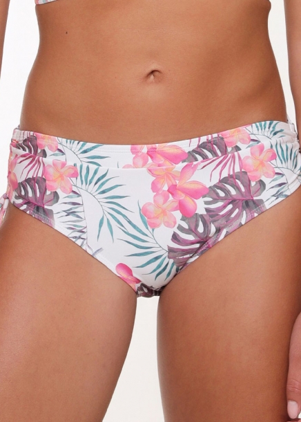 Tropical floral högtrosa bikini tropiskt-tryck LingaDore badkläder