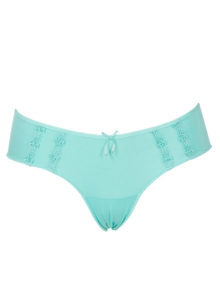 Mintgrn shorty trosa