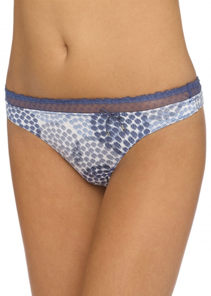 String, bl och vit stringtrosa frn LingaDore